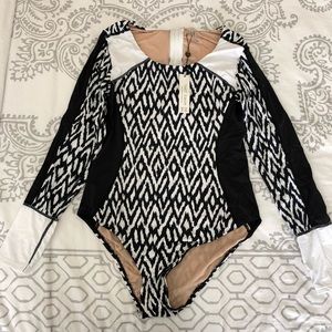 Tarte full sleeve one piece swim suit